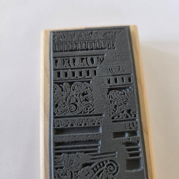 Paper Inspirations Mounted Rubber Stamp G0119 Column Collage - Picture 9 of 10